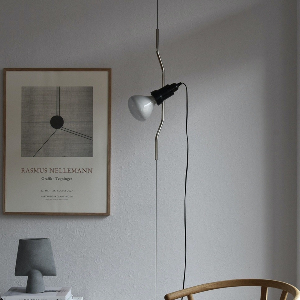 Lineaire vloerlamp interieurinspiratie