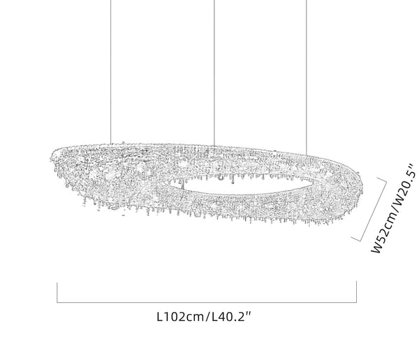 Artica Crystal Chandelier