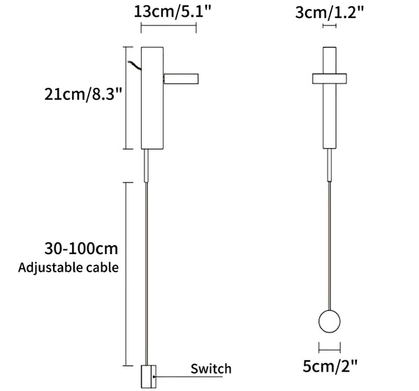 Axis Wall Lamp