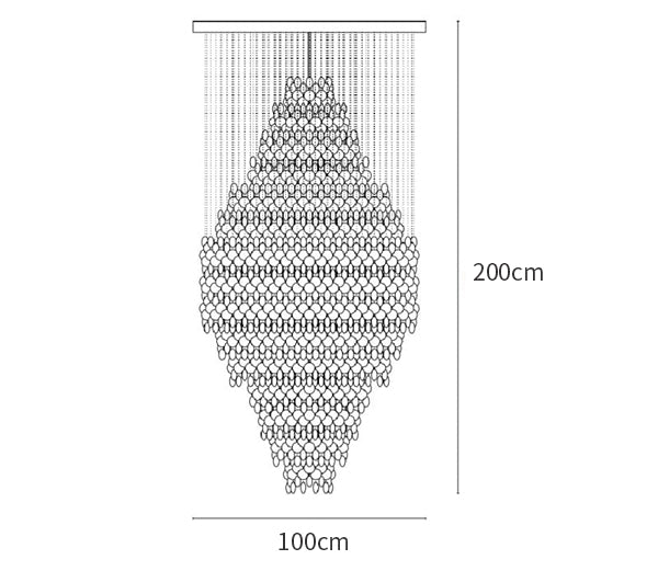 Verpan Fun 8DM Shell Chandelier