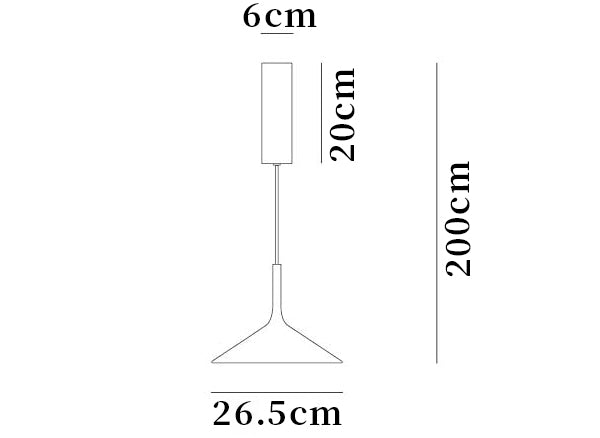 Dry LED Pendelleuchte