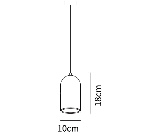 U Concrete Pendant Lamp
