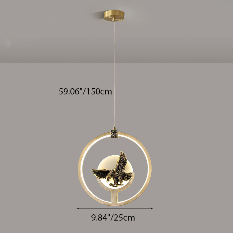 Schéma dimensionnel indiquant une largeur de fixation de 25 cm et une longueur de câble ou de chaîne de 150 cm.