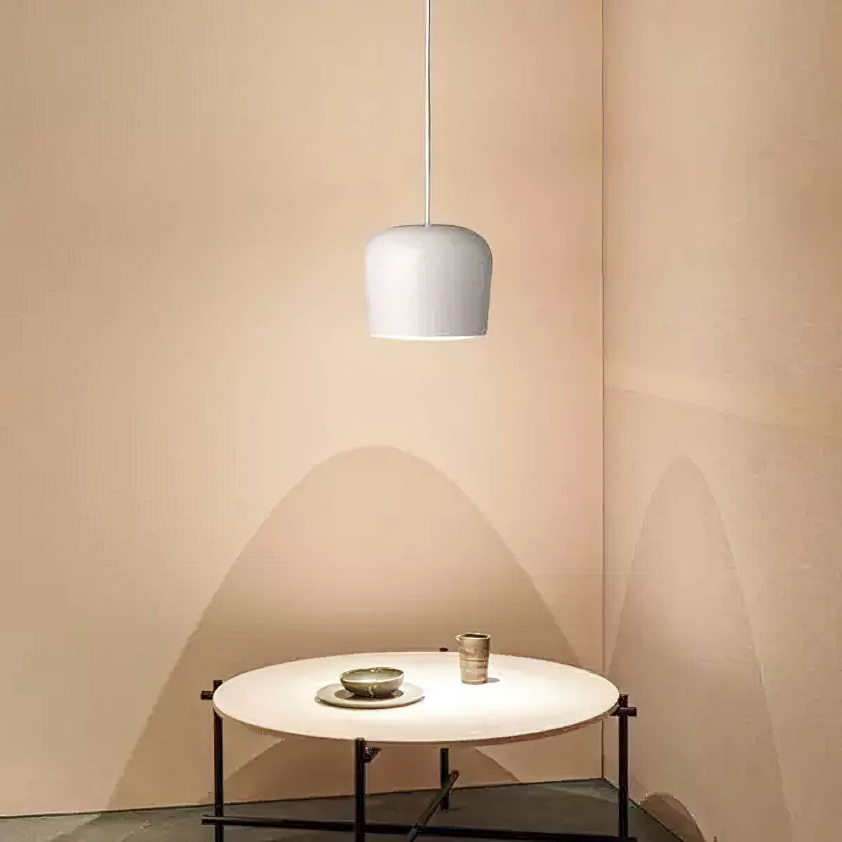 Moderne LED Pendelleuchte mit gerichteter Beleuchtung