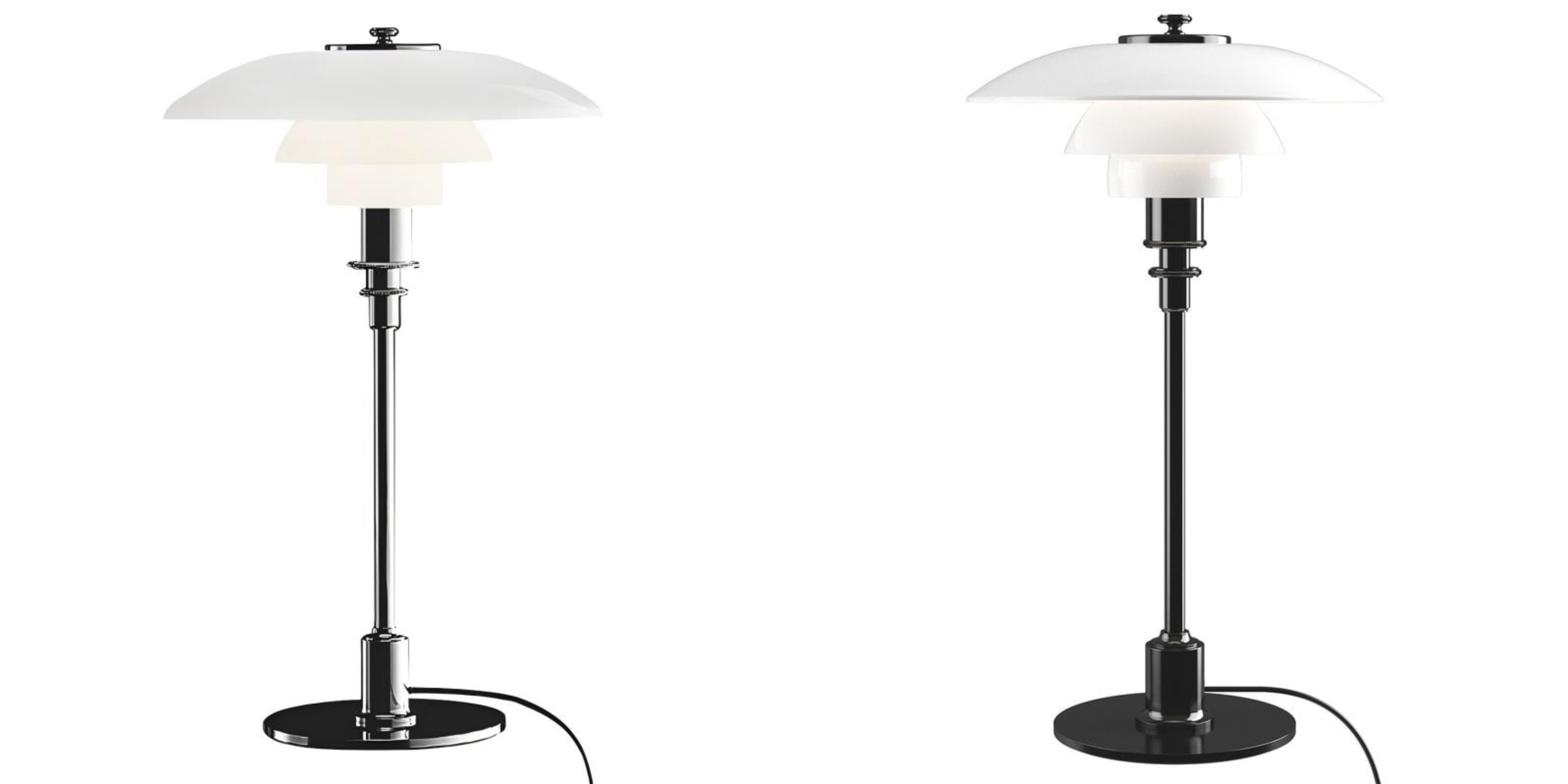 Multiple colors display for the opal glass table lamp