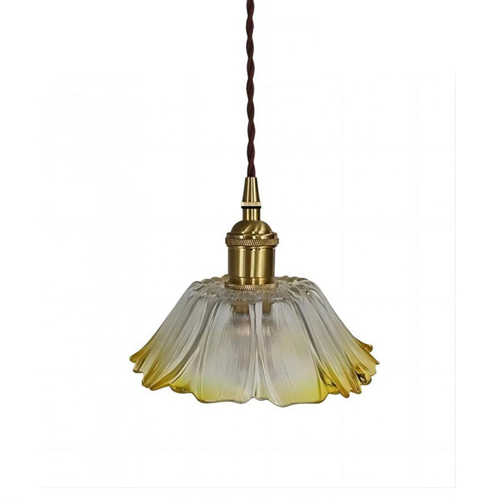 Lotus Retro Glas Pendelleuchte klein neu yellow2.jpg__PID:fe5c96d3-b11e-483f-9456-d49f65b68aae