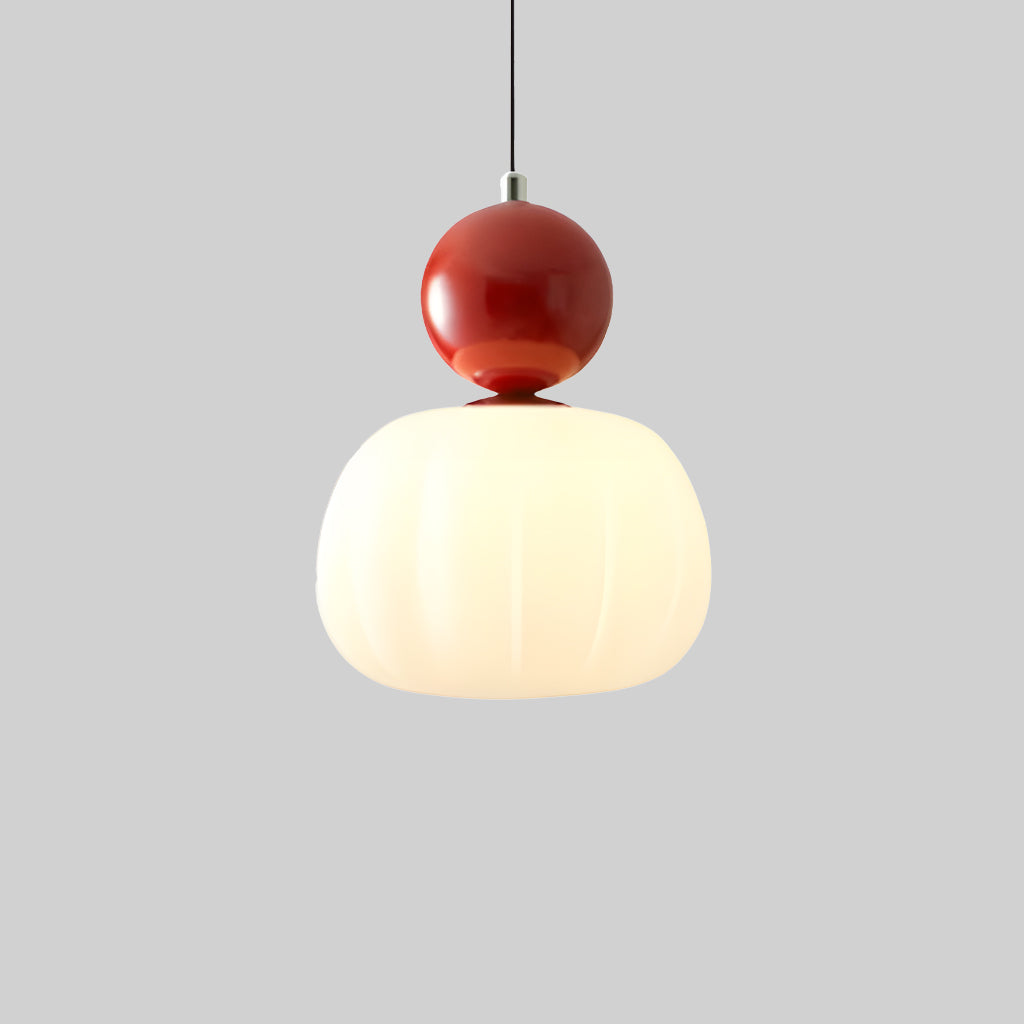 Scout Cream Art Deco hanglamp rood.jpg__PID:d5ed124e-67c1-482b-9329-ae173529fc44