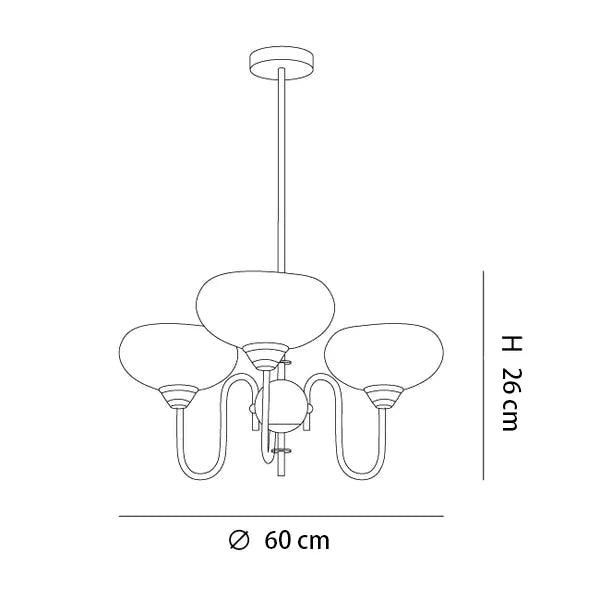 Luna Cream White Bubble Glass Ceiling Light-3size.webp__PID:73924689-74d4-434a-8bfa-b6b539b8f9e8