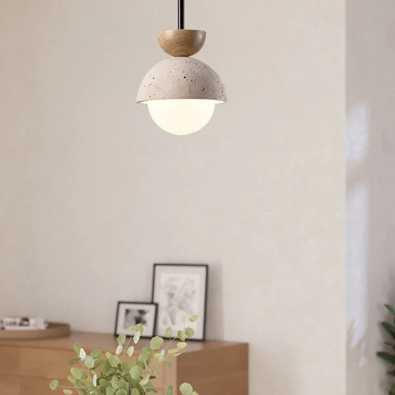 Athenis Luna Stone bolvormige hanglamp 11.webp__PID:b502659d-6973-4e8a-afe9-259c72b95de4