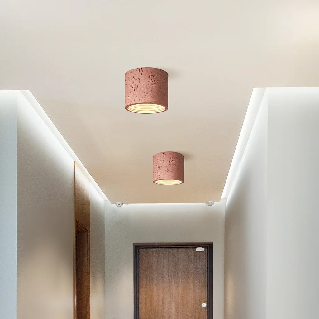 Vaelis Wabi-Sabi Cylindrical Ceiling Lamp4.webp__PID:f0ca2745-1655-4b60-92c8-be3c609fed73