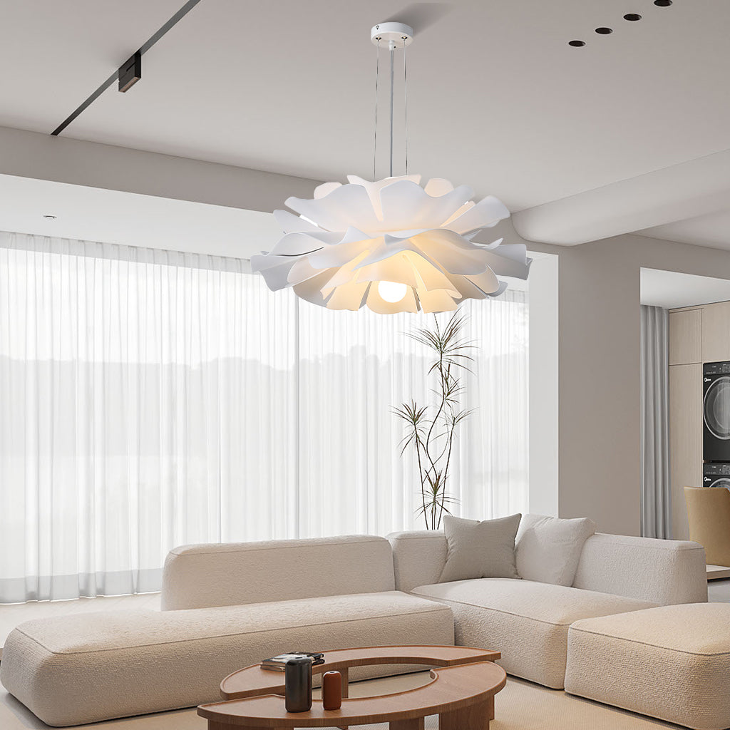 lampada a sospensione fiore di loto soggiorno tre.jpg__PID:74804eaa-7878-46d7-b0c3-505f954c4627