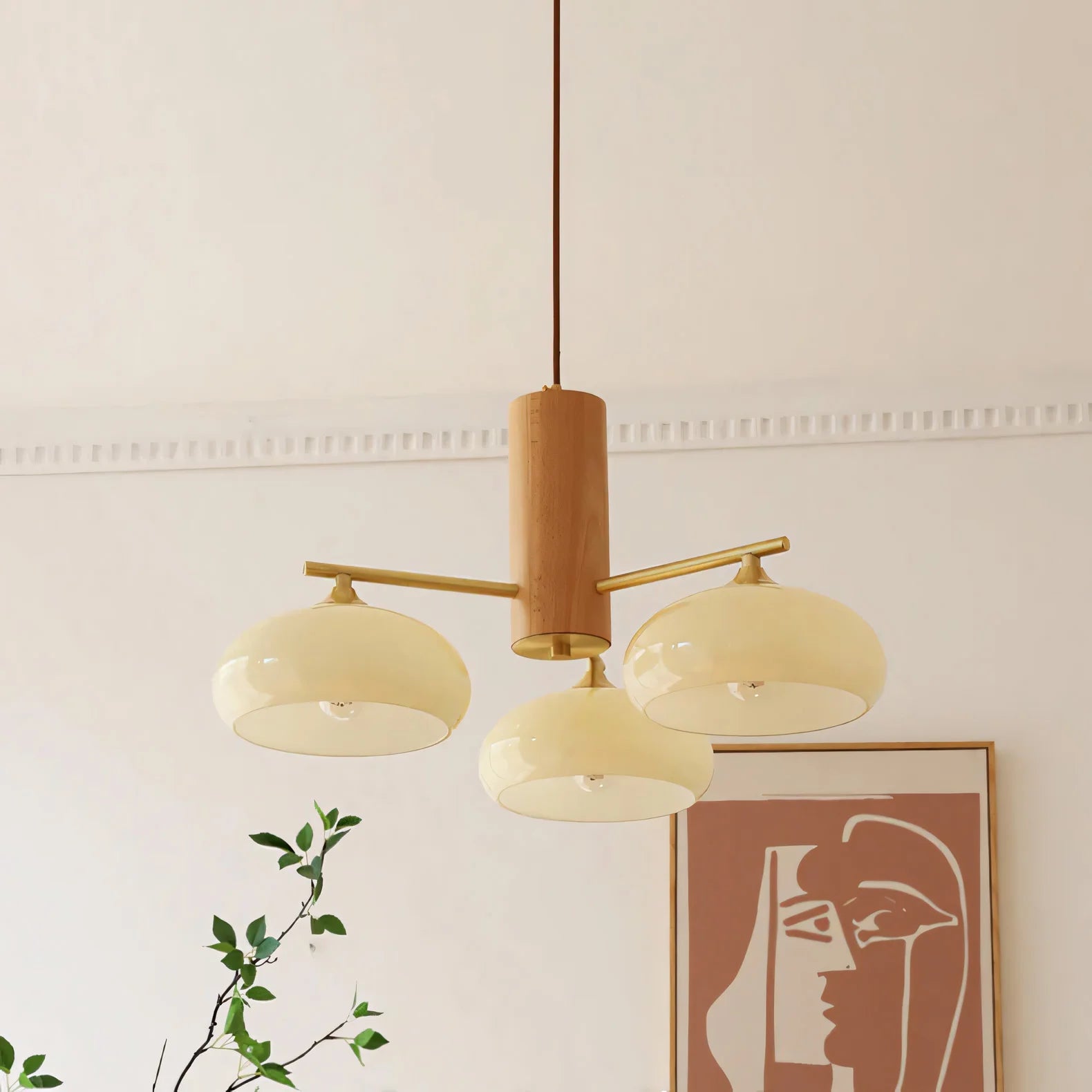 Clio Bauhaus Milk Glass Chandelier-sku-3beige.webp__PID:95c3e8d1-36fb-415c-ae64-760925a698b8