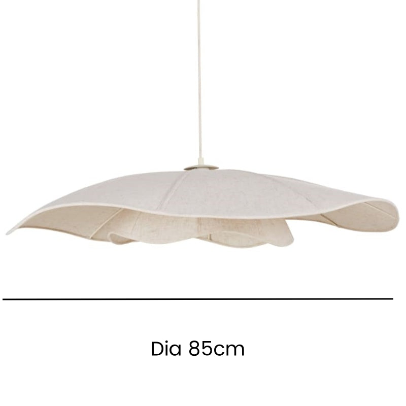 Lampada a sospensione minimalista in lino bianco Elunira-size.webp__PID:0a3f704f-35bb-47e8-a88d-440f892f7b1e