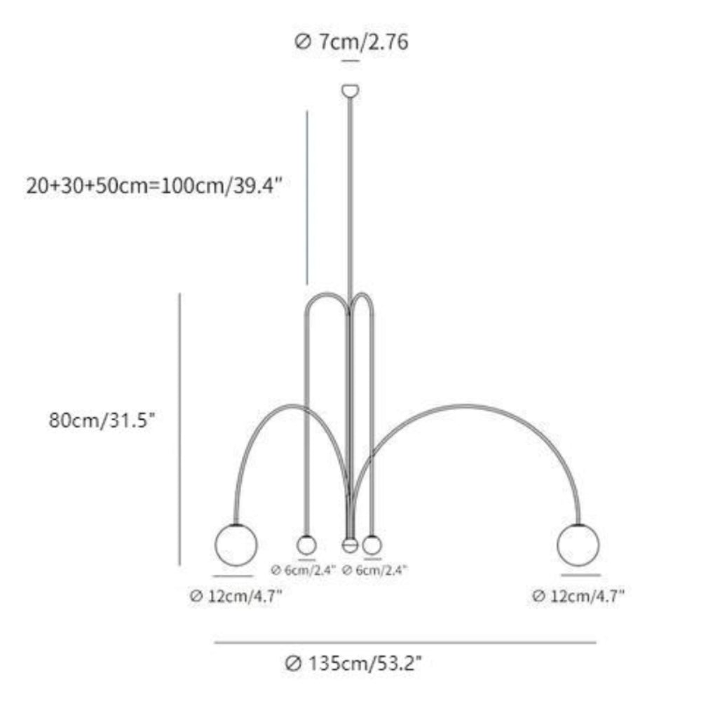 Lámpara colgante nórdica Ylindra con forma de globo de cristal escultural (tamaño 3) .webp__PID:71f55394-9b1f-4074-8b05-8ca67b3d11c1