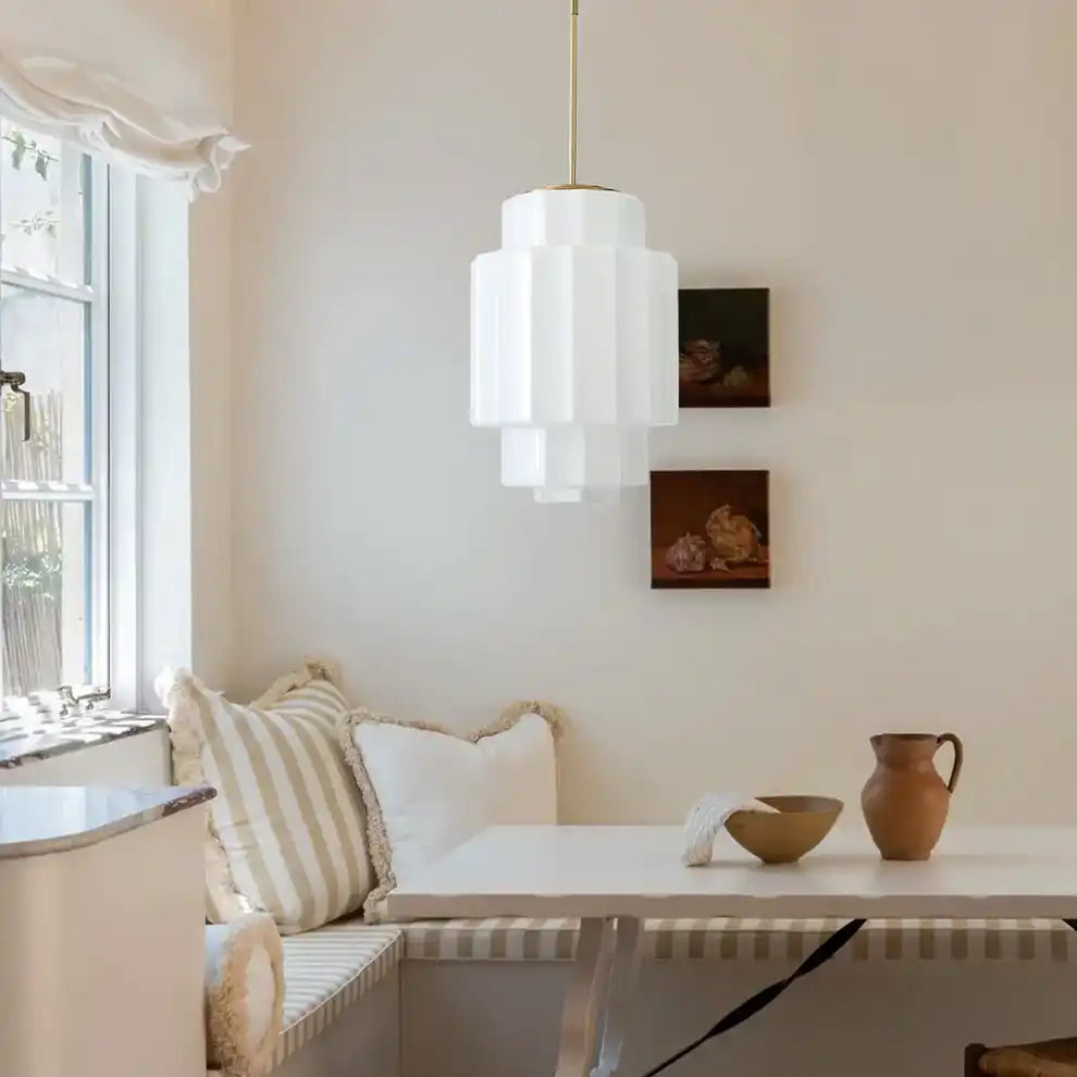 Kindlewave Brass Tiered Opal Glass Pendant Light-12.webp__PID:cdf68322-bd06-40aa-aca0-ea192abbcfd2