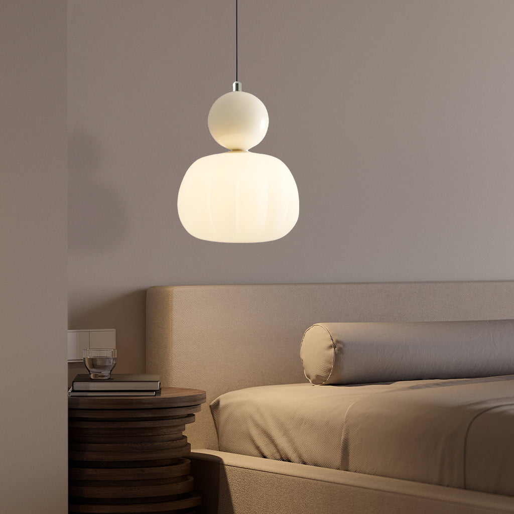 Scout Cream Art Deco hanglamp met één kop beige1.jpg__PID:8529056d-9d84-4b06-9d2b-3c56d5ed124e