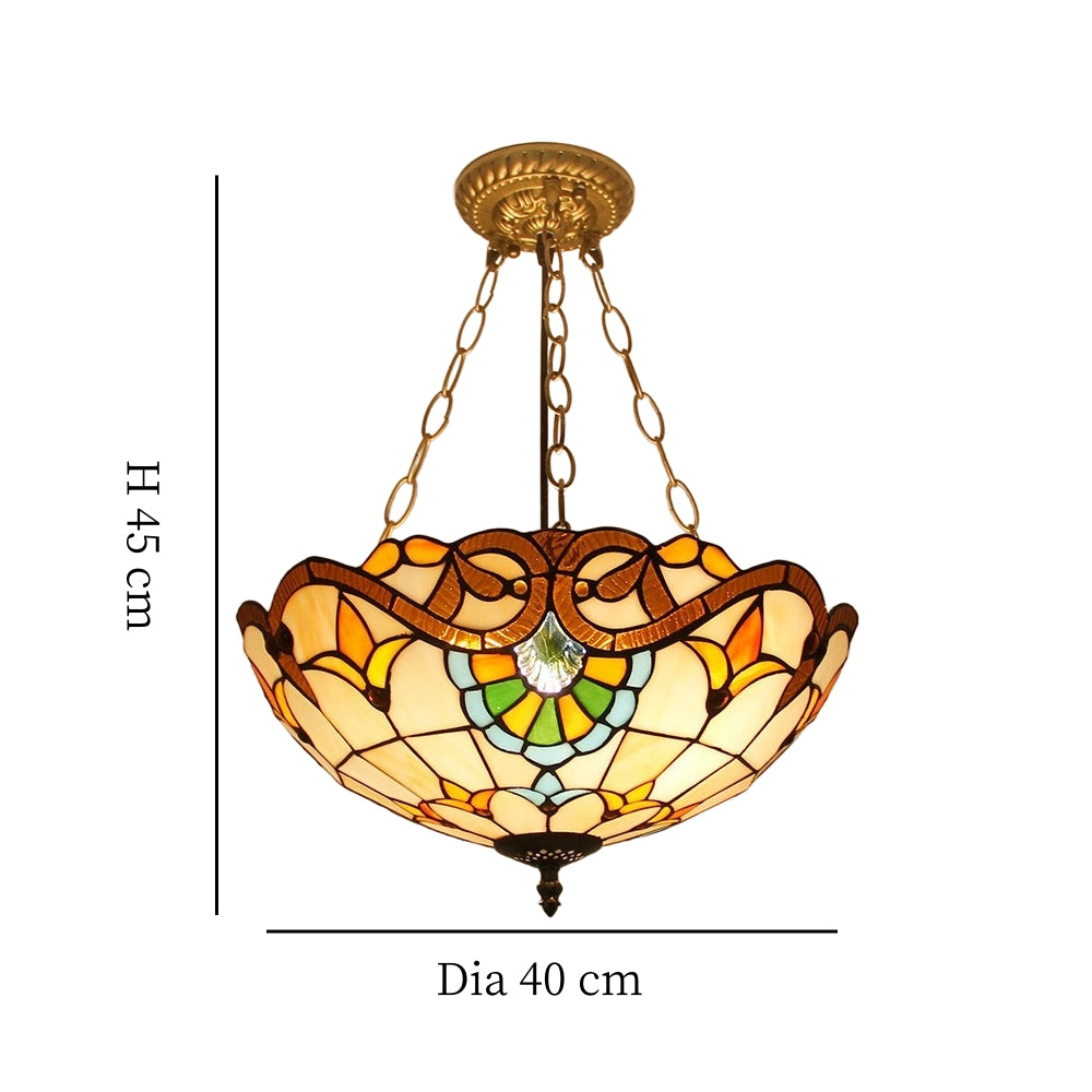 Daphne Tiffany-Stil handgefertigte Buntglas-Deckenleuchte (3).webp__PID:320c5230-530e-4f79-ad79-bd9ecc996652