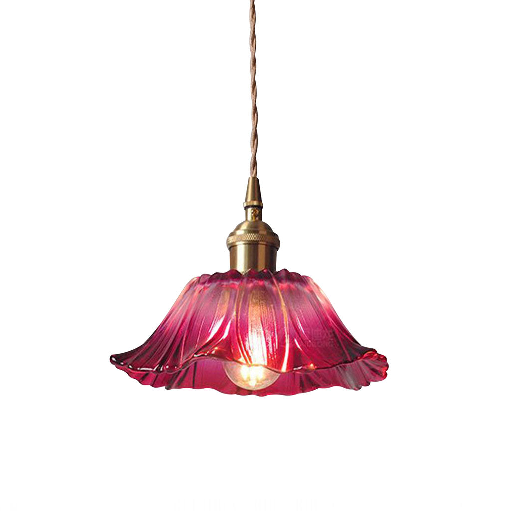 Lotus Retro Glas Pendelleuchte klein purple2.jpg__PID:5c96d3b1-1e58-4f14-96d4-9f65b68aae85