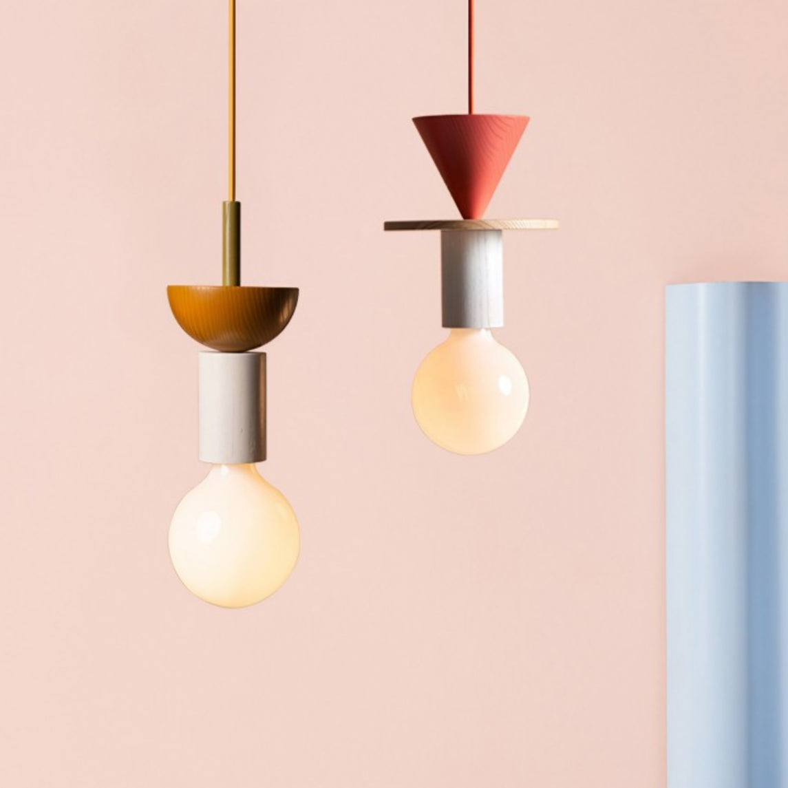 Alvar Multicolor Geometric Wood Pendant Light scene4.webp__PID:f58662c4-a8f1-4db5-b442-8acf5c3daee9