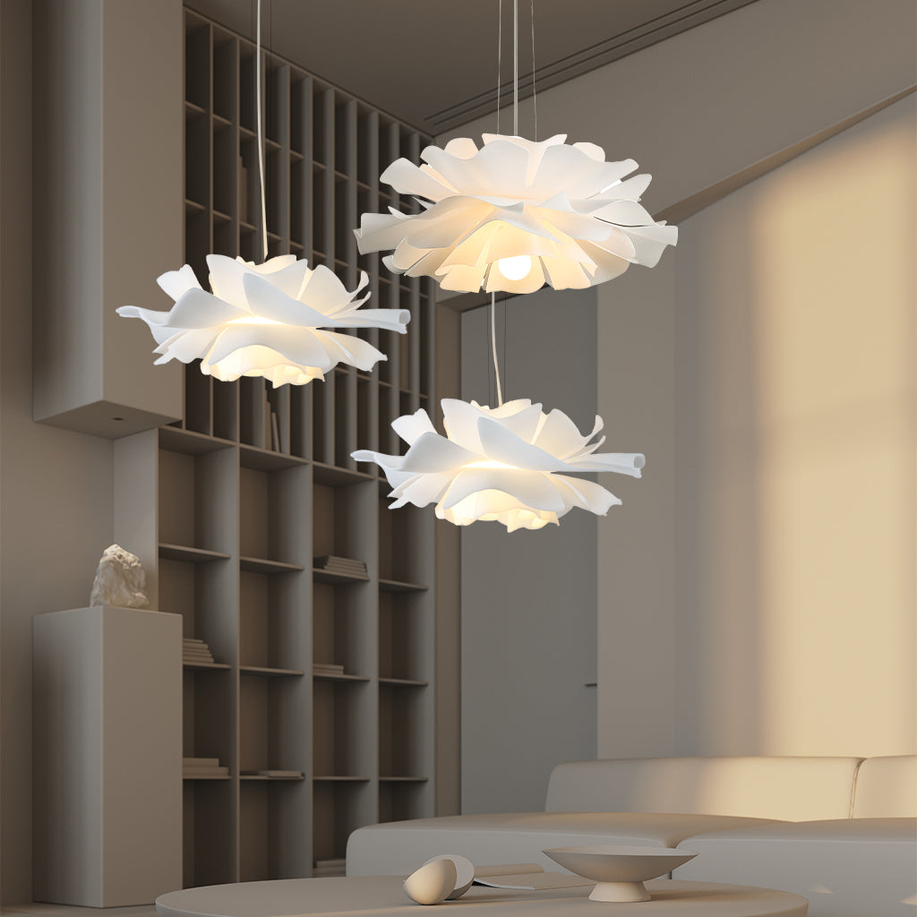 lampada a sospensione fiore di loto combinata due.jpg__PID:8e2f6bf3-0a56-4866-9c74-804eaa787836