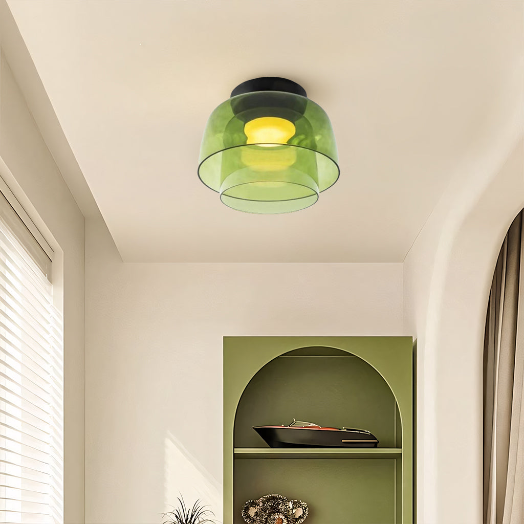 Fuchs Kleurrijke Meerlaagse Kom Plafondlamp corridor2.jpg__PID:26a72370-ecae-40e0-9561-d2965dbb50ae