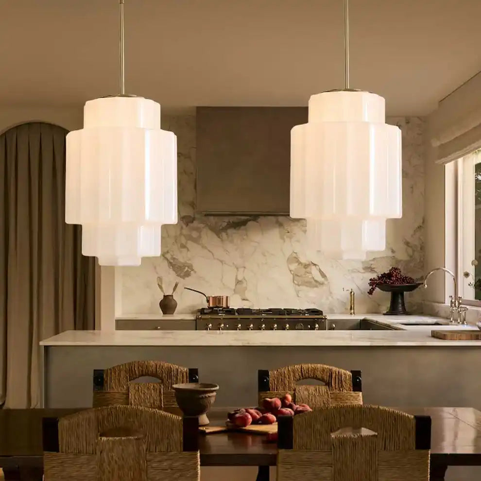 Kindlewave Brass Tiered Opal Glass Pendant Light-5.webp__PID:a7448872-bf28-49cd-b683-22bd06f0aa6c