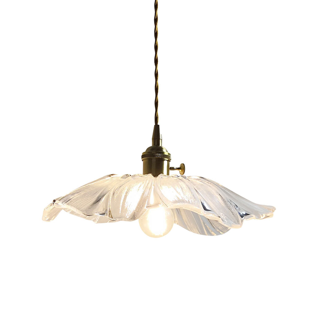 Lotus Retro Glas Pendelleuchte groß transparent2.jpg__PID:1f8cf9fe-5c96-43b1-9e58-3f1456d49f65