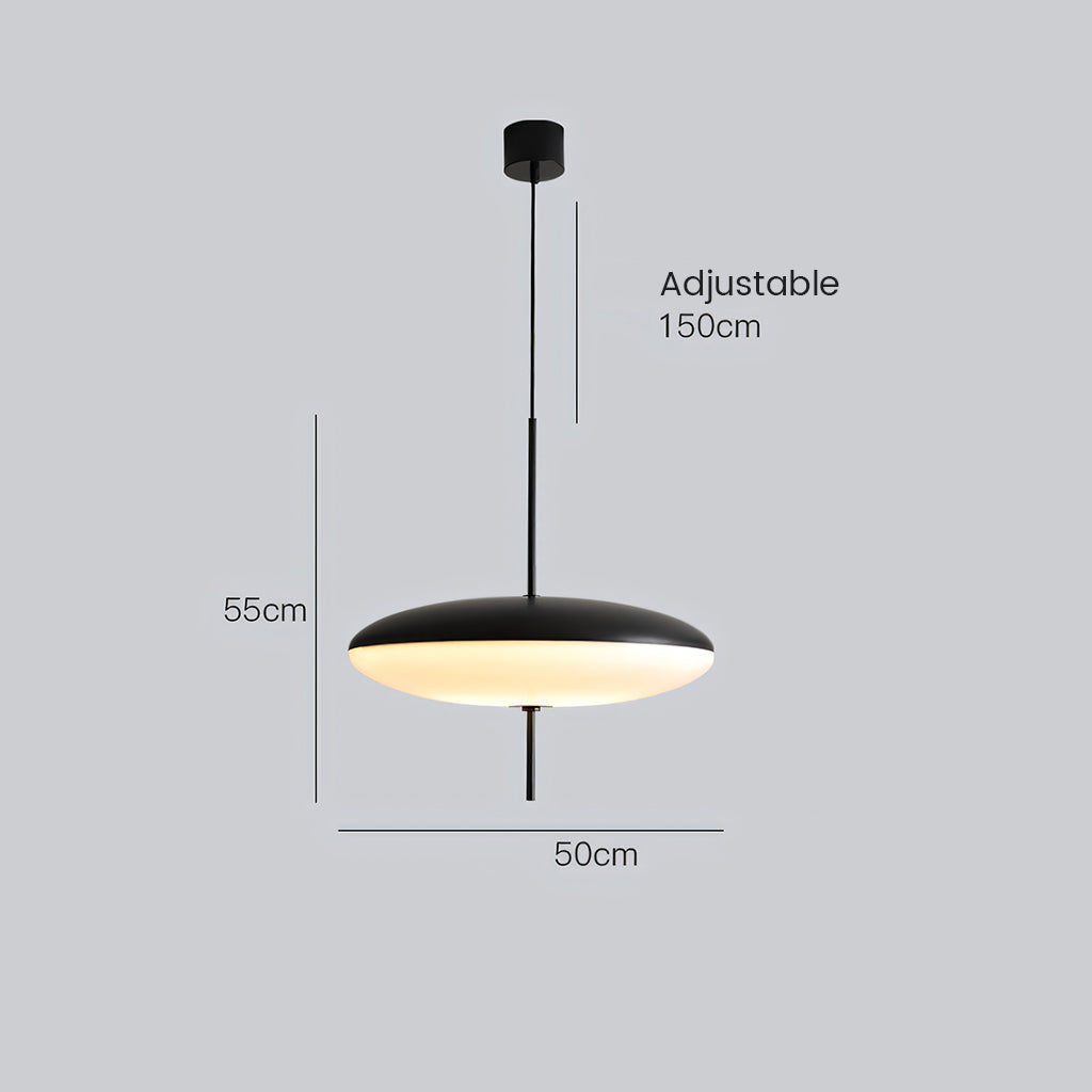 Claudio Saucer Pendant Light size black.jpg__PID:57f76c10-fae4-4a79-8b62-671656eea8c8