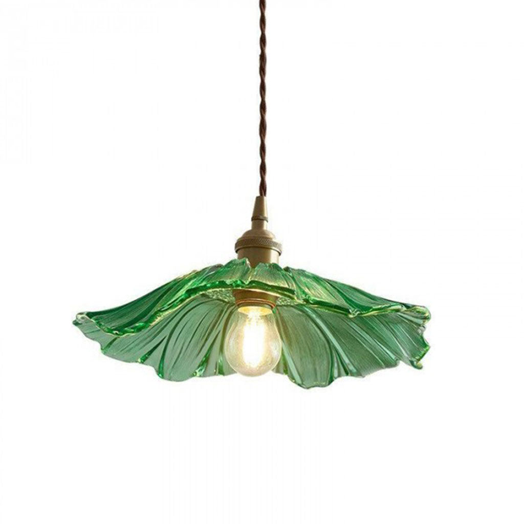 Lotus Retro Glas Pendelleuchte groß green2.jpg__PID:b94c1f8c-f9fe-4c96-93b1-1e583f1456d4