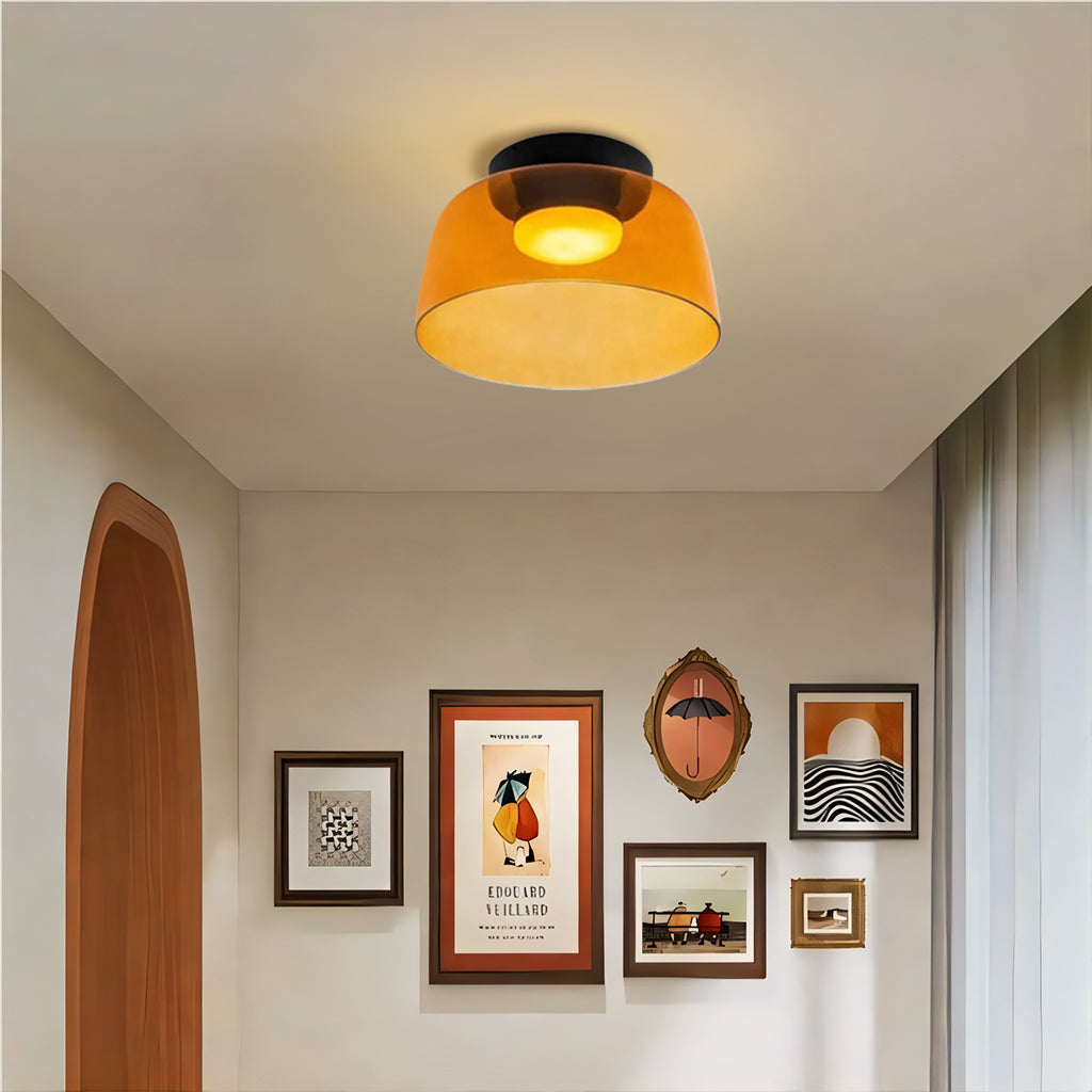 Fuchs Kleurrijke Meerlaagse Kom Plafondlamp corridor.jpg__PID:5d26a723-70ec-4e10-a015-61d2965dbb50