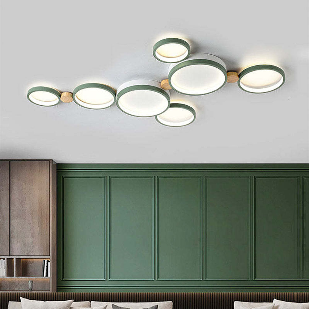 Lampada da soffitto a LED Alina Macaron Circle Array (3).webp__PID:2c709399-97e6-439a-ade6-f7cefc05b641