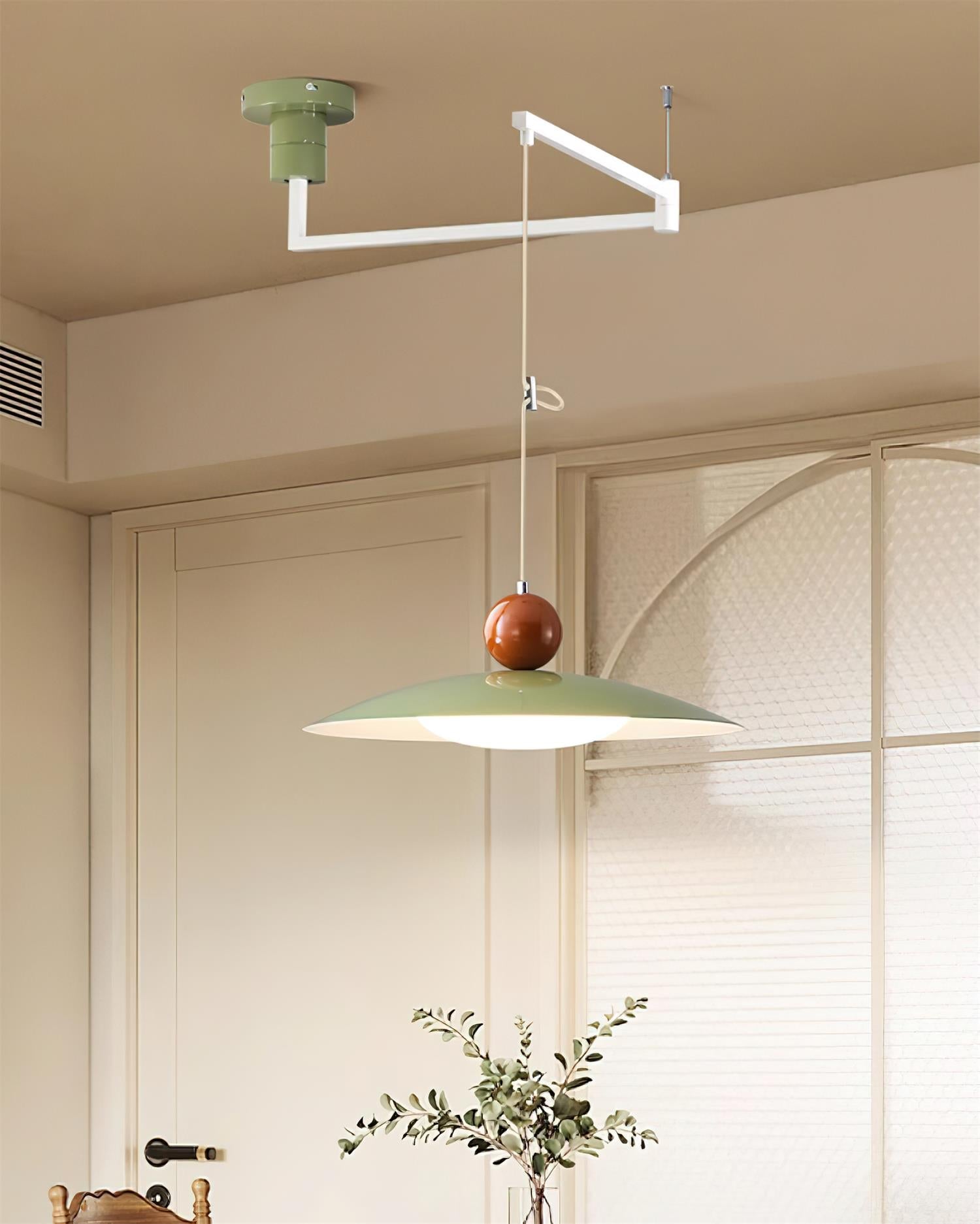 Baldur Nordic Flying Disc beweegbare hanglamp met zwenkarm - toepassing (5).webp__PID:b0db1d55-8f70-4b81-8760-b38dcce9b74c