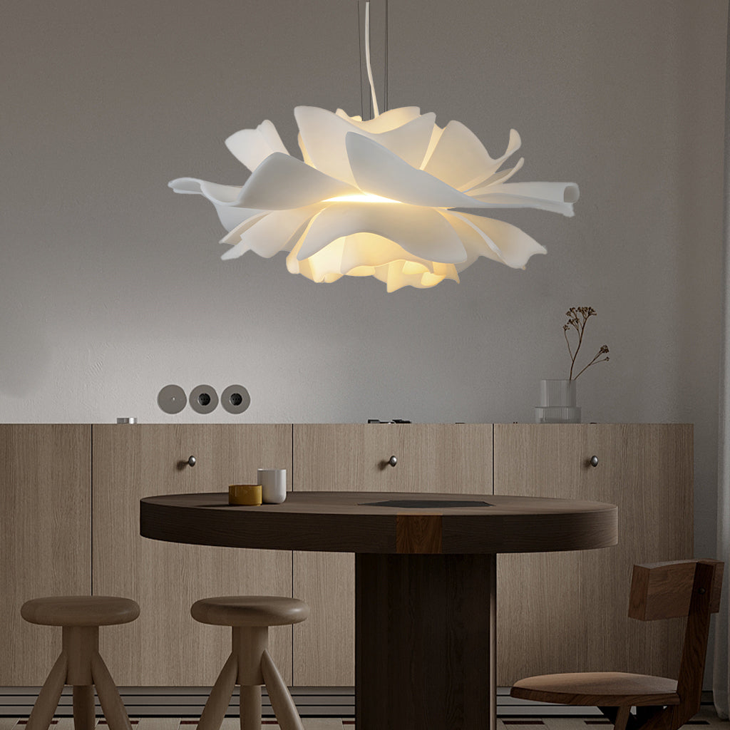 lampada a sospensione fiore di loto sala da pranzo due.jpg__PID:d8661c74-804e-4a78-b836-d730c3505f95