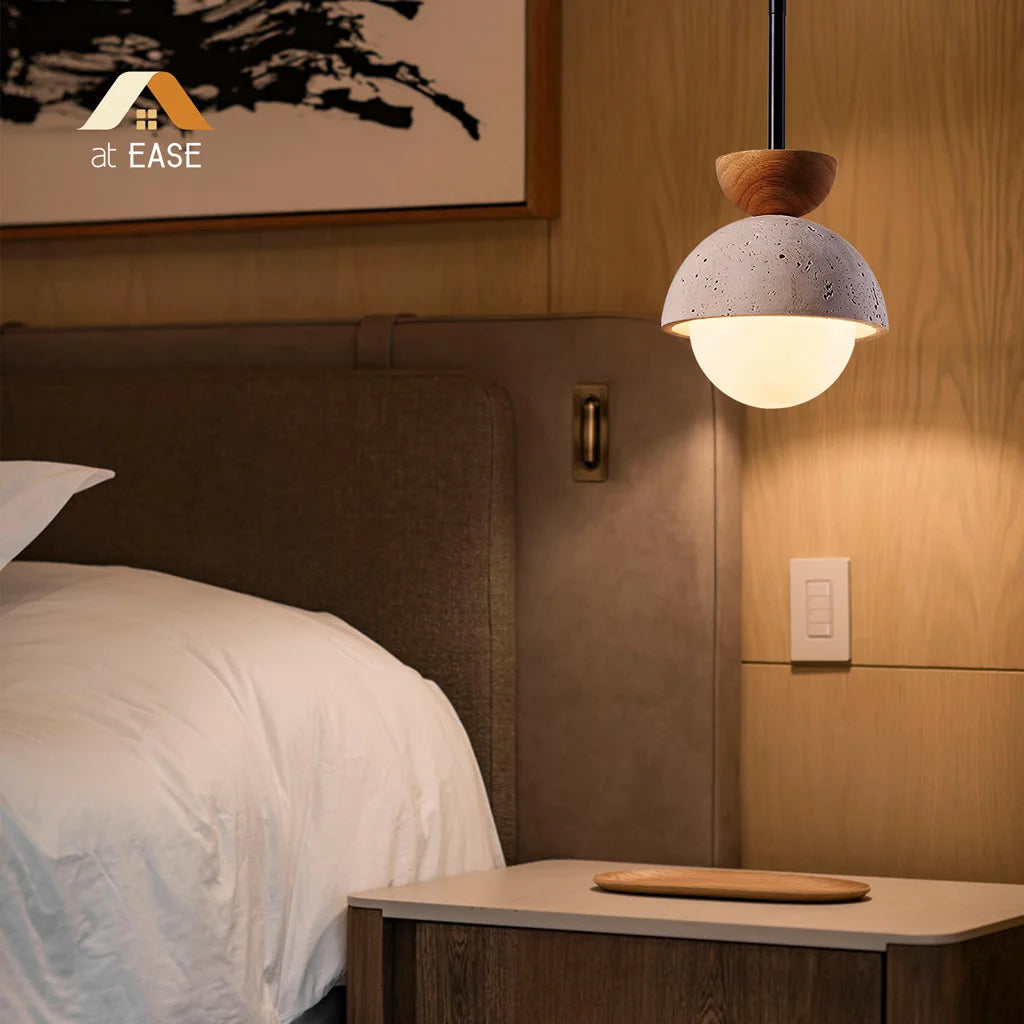 Athenis Luna Stone bolvormige hanglamp 3.webp__PID:e0815f6a-ffb5-4265-9d69-731e8a6fe925