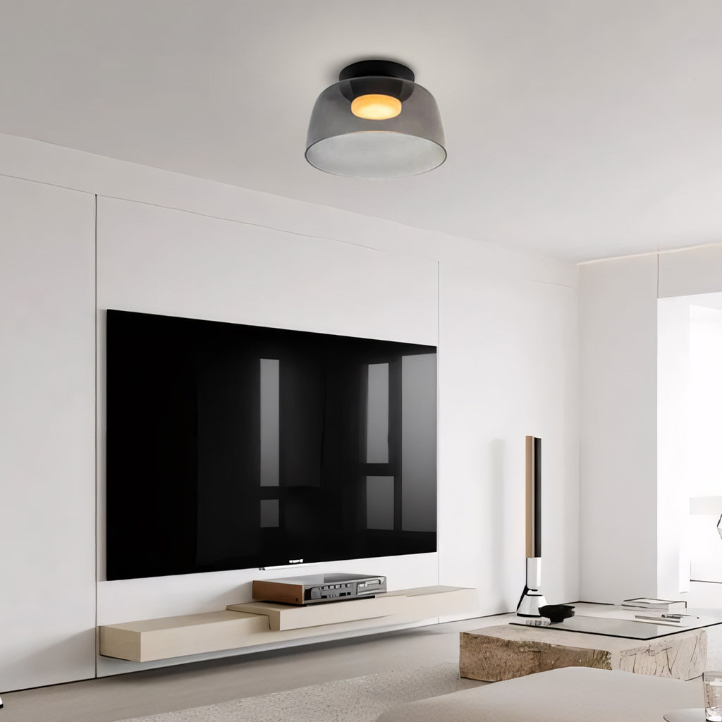 Fuchs Kleurrijke meerlaagse plafondlamp in de vorm van een kom in de woonkamer.jpg__PID:be78bccd-877c-43ff-ab2c-14b864be17c2