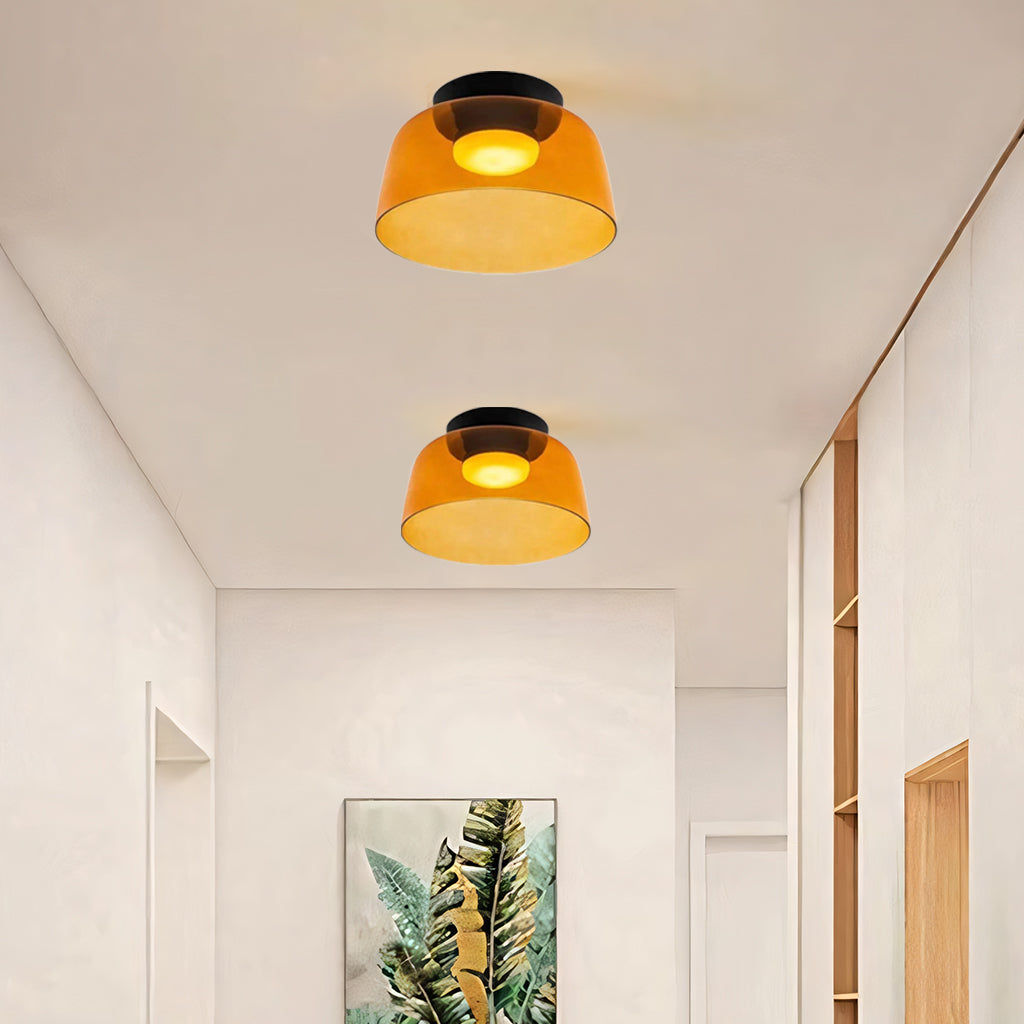 Fuchs Kleurrijke Meerlaagse Kom Plafondlamp corridor6.jpg__PID:7d4cbe78-bccd-477c-93ff-6b2c14b864be