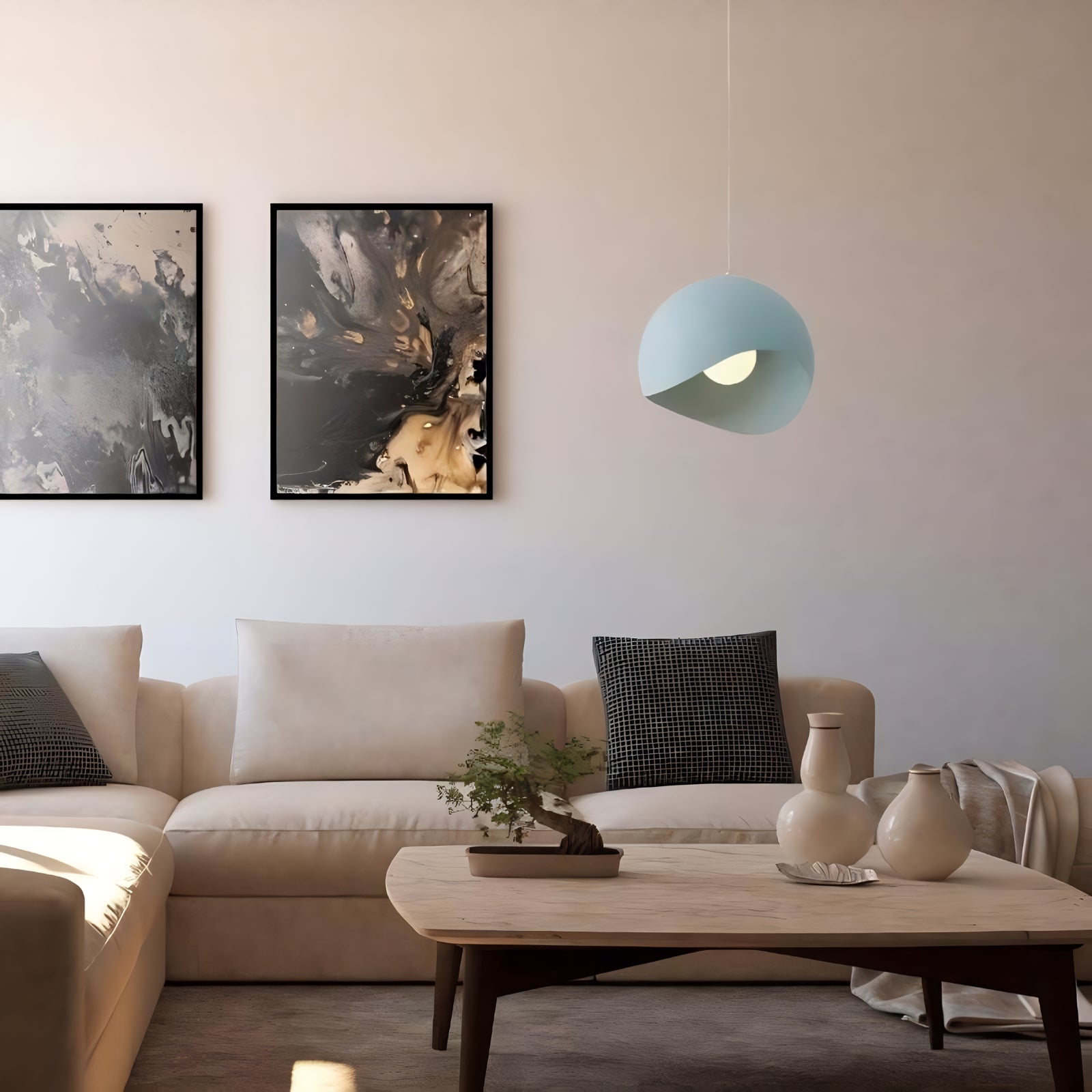 Noemi Nordic Semi Eggshell Arc Hanglamp-主图.webp__PID:fa537c79-7484-4349-a7f2-424f45e9622b