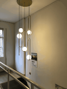 Moderne minimalistische kroonluchter
