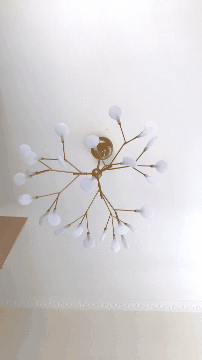 Hanglamp met takkenmotief