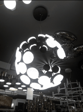 Lustre LED Lune