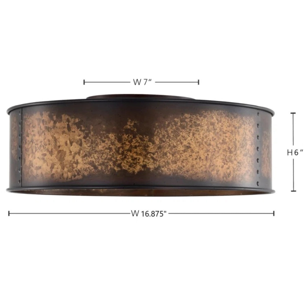 Lesley Vintage Drum Metal Plafondlamp size.webp__PID:12cf876b-4d06-4104-89da-3400caa6cd99