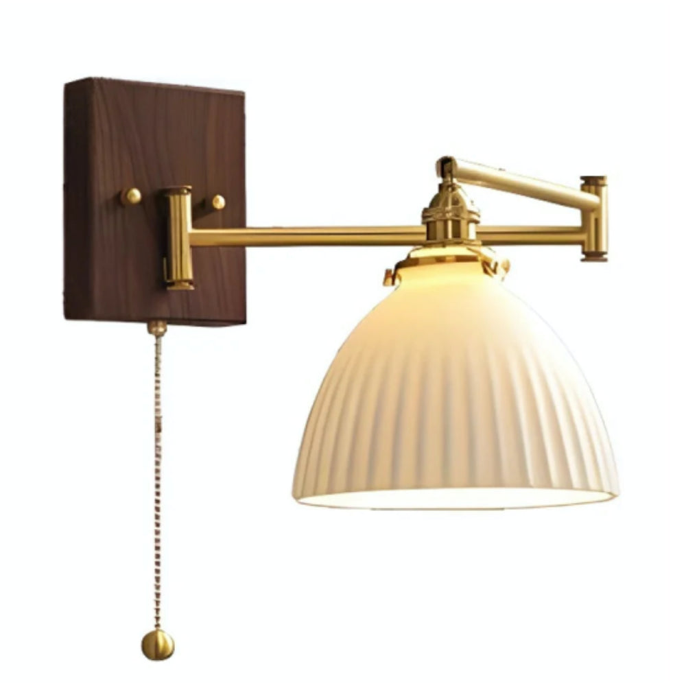 Lámpara de pared con brazo oscilante de cerámica retro Aurora3-1.webp__PID:84647f15-31e4-458a-9da7-907a428e01f0