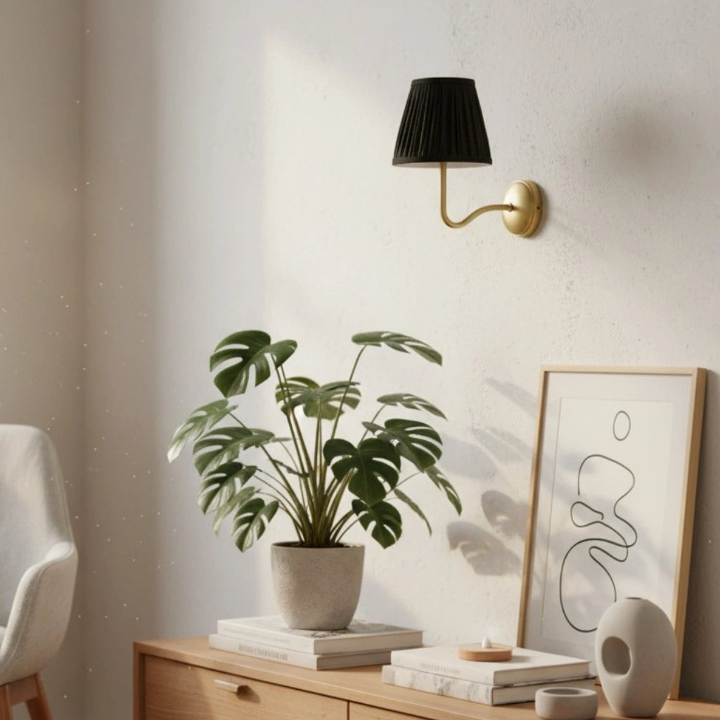 Valkeryn vintage linnen katoenen geplooide wandlamp4.webp__PID:b9ca6d68-b54e-44d0-b1c8-17e31757fc6e
