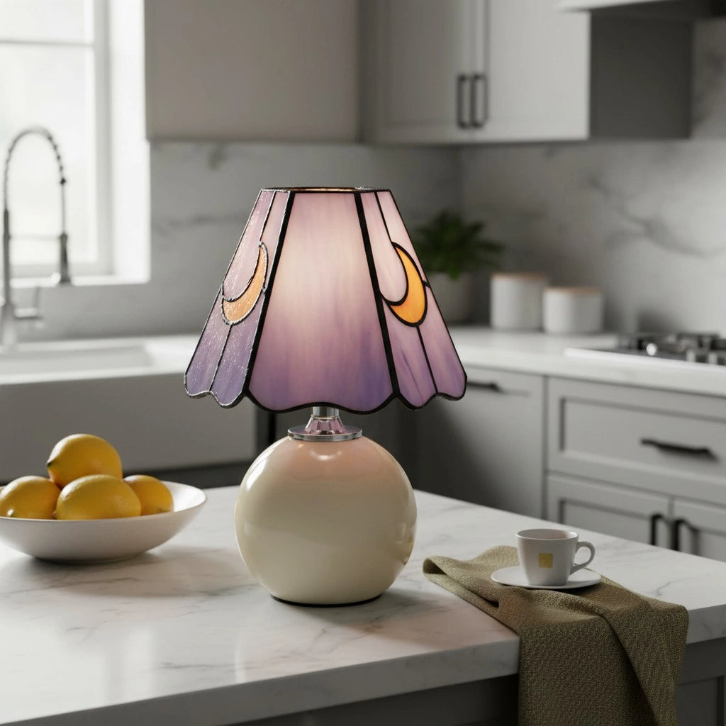 Faithe Mushroom Tiffany Moon Glazen Tafellamp92.webp__PID:5beca966-0ac1-4276-8d06-ea74c3382ce3