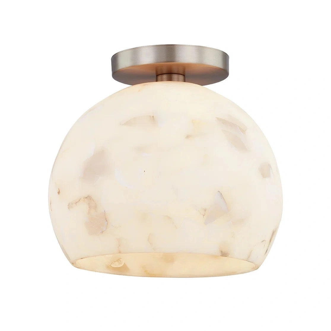 Plafoniera da semi-incasso Katson moderna in alabastro ottone.webp__PID:c3ad94c9-3505-44dc-890f-1e6633b1081f