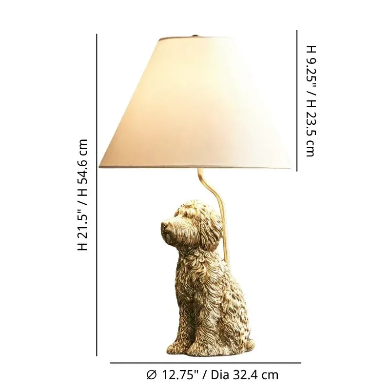 Mirel Vintage Fabric Metal Animal-Shaped Table Lamp size1.webp__PID:1025be39-aeca-4e8f-b7c2-382e14abb880