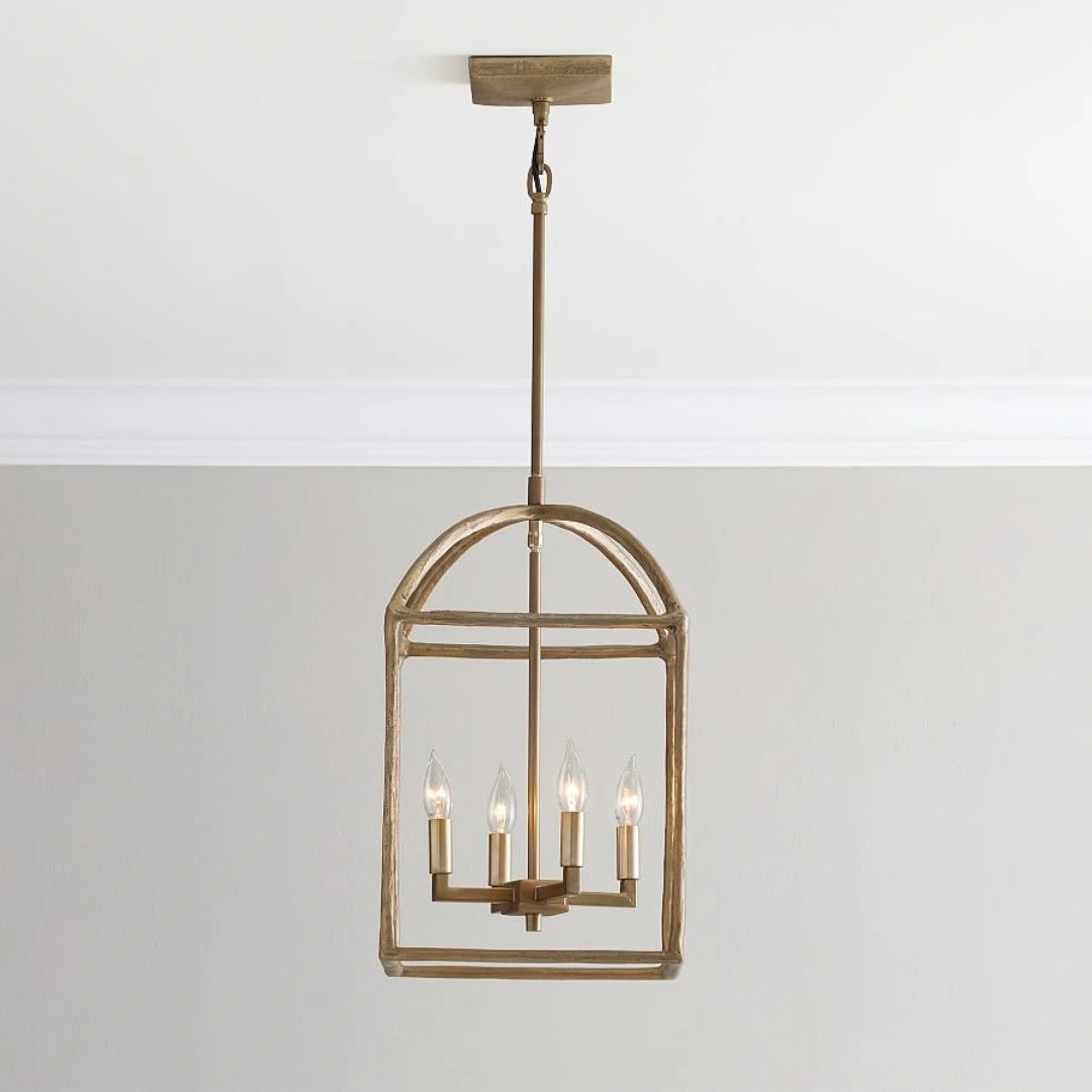 Lampada a sospensione in metallo Patrick Industrial Cage brass.webp__PID:3238b16c-7cc3-4f80-8f4f-9a9a931db208