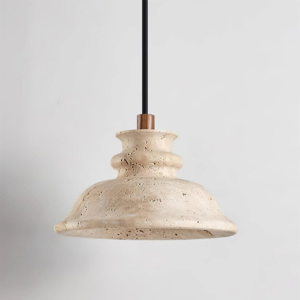 Maja Wabi-Sabi Bell travertijn hanglamp1.webp__PID:5ce6e580-6bde-4f69-b612-1d8fdcef2de4