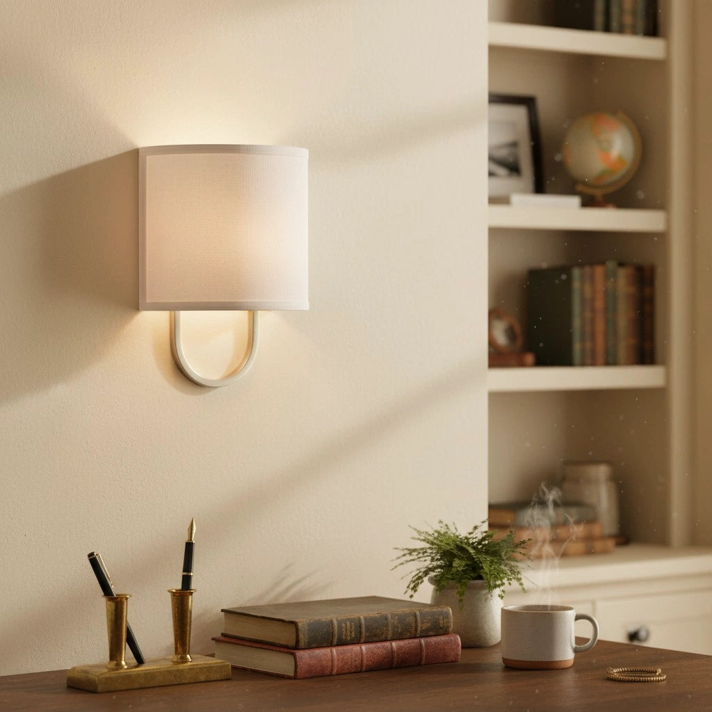 Edena Modern Fabric Shade Metal Wall Sconce13.webp__PID:cbfdbbeb-0733-424c-a845-7d8eebf3e243