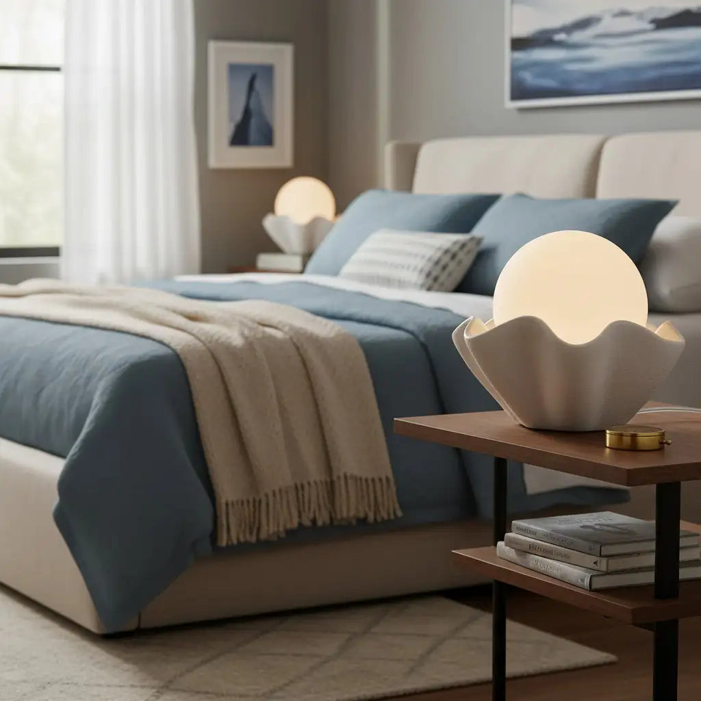 Thalassa Modern Wavy Shell Ceramic Table Light11.webp__PID:9fc034d4-af03-411b-b505-5b5fa13a05e6